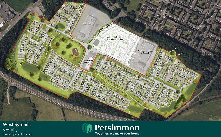 Persimmon to deliver new Kilwinning community Scottish Construction Now